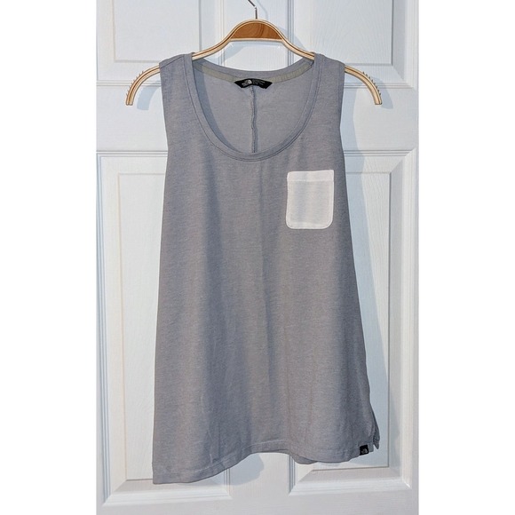 The North Face Tank Top Pocket Sleeveless Casual‎ Gray XL - Picture 1 of 7
